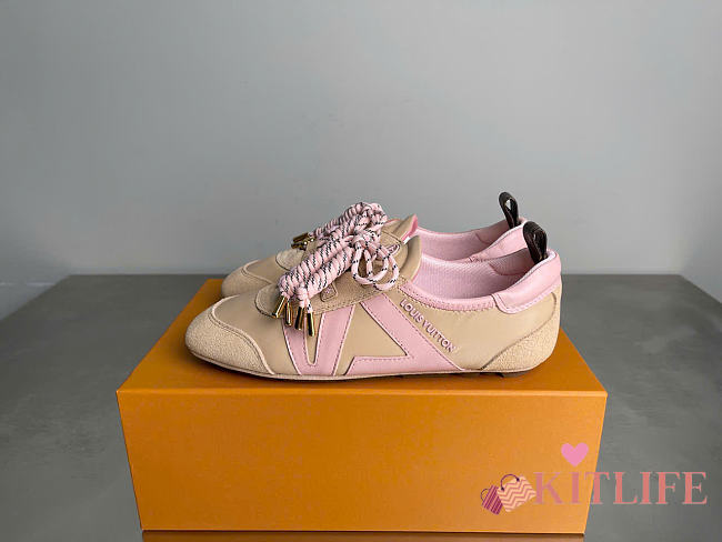 Kitlife Louis Vuitton Sneakerina Shoes Beige 1AKGJM - 1