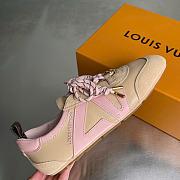 Kitlife Louis Vuitton Sneakerina Shoes Beige 1AKGJM - 5