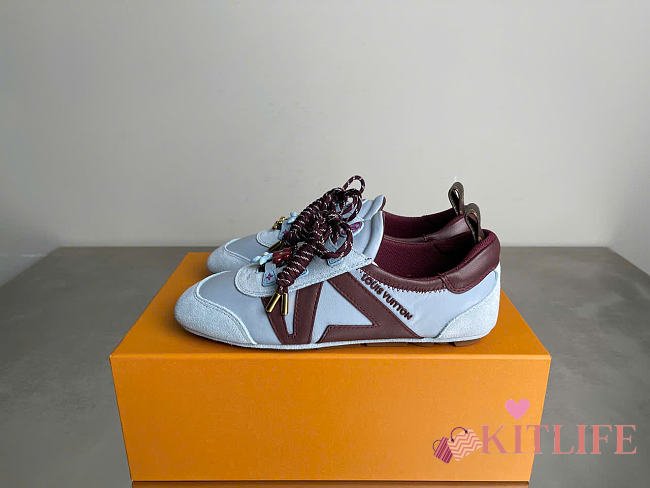 Kitlife Louis Vuitton Sneakerina Shoes Blue 1AKGJM - 1