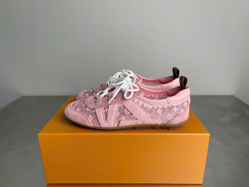 Kitlife Louis Vuitton Sneakerina Shoes Pink Monogram Mesh 1AKG92