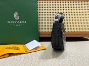 Kitlife Goyard Hirondelle Shoulder Bag Black 25x6x17cm - 4