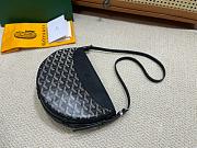 Kitlife Goyard Hirondelle Shoulder Bag Black 25x6x17cm - 3