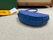 Kitlife Goyard Hirondelle Shoulder Bag Blue 25x6x17cm  - 3