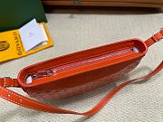 Kitlife Goyard Hirondelle Shoulder Bag Orange 25x6x17cm - 4