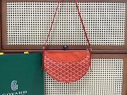 Kitlife Goyard Hirondelle Shoulder Bag Orange 25x6x17cm - 2