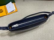Kitlife Goyard Hirondelle Shoulder Bag Dark Blue 25x6x17cm  - 5