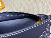 Kitlife Goyard Hirondelle Shoulder Bag Dark Blue 25x6x17cm  - 3