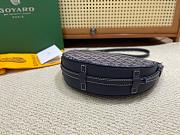 Kitlife Goyard Hirondelle Shoulder Bag Dark Blue 25x6x17cm  - 4