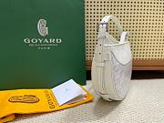 Kitlife Goyard Hirondelle Shoulder Bag White 25x6x17cm  - 5