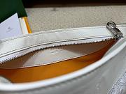 Kitlife Goyard Hirondelle Shoulder Bag White 25x6x17cm  - 4