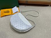 Kitlife Goyard Hirondelle Shoulder Bag White 25x6x17cm  - 2