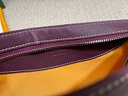Kitlife Goyard Hirondelle Shoulder Bag Burgundy 25x6x17cm  - 4