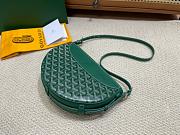 Kitlife Goyard Hirondelle Shoulder Bag Green 25x6x17cm  - 6