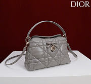 Kitlife Dior Adiorable Top Handle Mini Bag Gray 22.5x13x9cm - 4