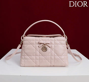 Kitlife Dior Adiorable Top Handle Mini Bag Light Pink 22.5x13x9cm