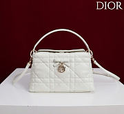 Kitlife Dior Adiorable Top Handle Mini Bag Off-white 22.5x13x9cm - 1