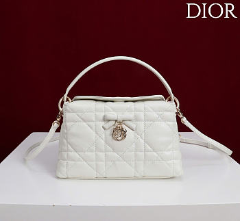 Kitlife Dior Adiorable Top Handle Mini Bag Off-white 22.5x13x9cm