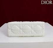 Kitlife Dior Adiorable Top Handle Mini Bag Off-white 22.5x13x9cm - 6