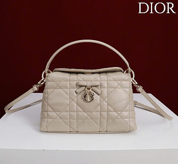 Kitlife Dior Adiorable Top Handle Mini Bag Light Beige 22.5x13x9cm