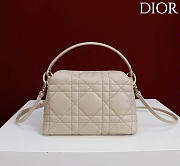 Kitlife Dior Adiorable Top Handle Mini Bag Light Beige 22.5x13x9cm - 5