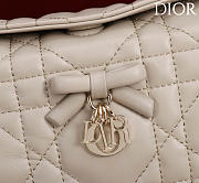 Kitlife Dior Adiorable Top Handle Mini Bag Light Beige 22.5x13x9cm - 2