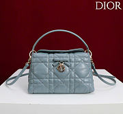 Kitlife Dior Adiorable Top Handle Mini Bag Blue 22.5x13x9cm  - 1