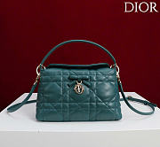 Kitlife Dior Adiorable Top Handle Mini Bag Green 22.5x13x9cm - 1