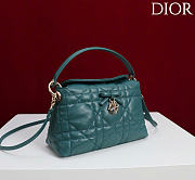 Kitlife Dior Adiorable Top Handle Mini Bag Green 22.5x13x9cm - 6
