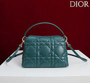Kitlife Dior Adiorable Top Handle Mini Bag Green 22.5x13x9cm - 4