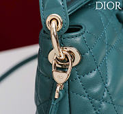 Kitlife Dior Adiorable Top Handle Mini Bag Green 22.5x13x9cm - 2
