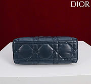 Kitlife Dior Adiorable Top Handle Mini Bag Dark Blue 22.5x13x9cm  - 6