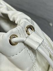 Kitlife Dior Caro Mini Bucket Bag White 20x22x5.5cm - 5