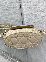 Kitlife Dior Caro Mini Bucket Bag Beige 20x22x5.5cm - 6