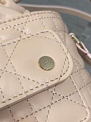 Kitlife Dior Caro Mini Bucket Bag Pink 20x22x5.5cm  - 3