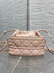 Kitlife Dior Caro Mini Bucket Bag Pink 20x22x5.5cm  - 2