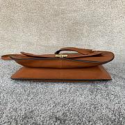 Kitlife Celine Soft Triomphe Besace Bag In Brown Lambskin 32x2x26cm  - 2