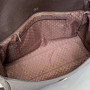 Kitife Gucci Paparazzo Large Top Handle Bag Dark Grey Soft Leather ‎875019 37x29x13cm - 2