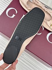 Kitlife Gucci Women's Prima Ballet Flat Shoes Light Pink  - 3