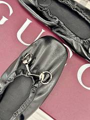 Kitlife Gucci Women's Prima Ballet Flat Shoes Black - 5