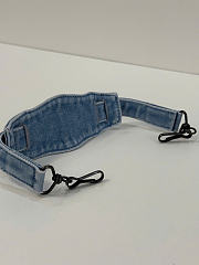 Kitlife Balenciaga Le City Bag in Light Blue Denim 30x20x10cm - 5