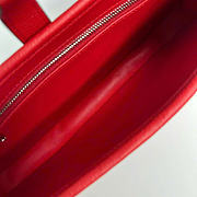 Kitlife Gucci Jackie Slim Small Shoulder Bag Red Leather 863137 28x16x3.5cm - 4