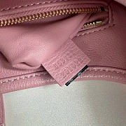 Kitlife Gucci Jackie Slim Small Shoulder Bag Pink Leather 863137 28x16x3.5cm  - 3