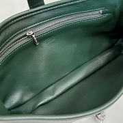Kitlife Gucci Jackie Slim Small Shoulder Bag Green Leather 863137 28x16x3.5cm  - 3
