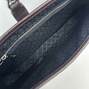 Kitlife Gucci Jackie Slim Small Shoulder Bag Dark Brown Canvas 863137 28x16x3.5cm - 3