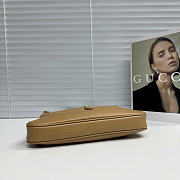 Kitlife Gucci Jackie Slim Small Shoulder Bag Dark Beige 863137 28x16x3.5cm  - 6