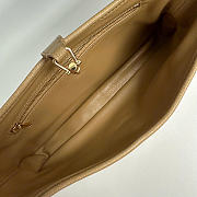 Kitlife Gucci Jackie Slim Small Shoulder Bag Beige Suede & Leather 863137 28x16x3.5cm  - 4