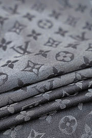 Kitlife Louis Vuitton Monogram Shine Scarf Gray 140x140cm - 6