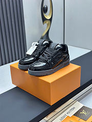 Kitlife Louis Vuitton Trainer Sneaker Black Patent Leather - 1