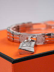 Kitlife Hermes Kelly Watch Silver 20mm  - 4