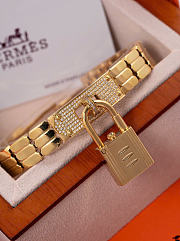 Kitlife Hermes Kelly Watch Gold 20mm  - 2